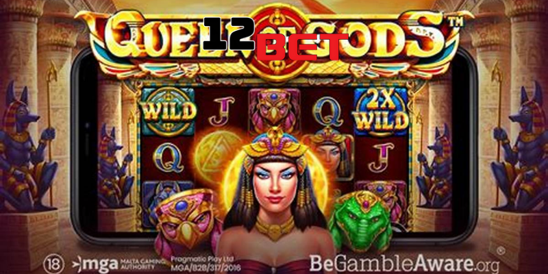 Những Điểm Thu Hút Của Game Slot Queen Of Gods 12Bet Năm 2024 3 Biểu tượng Kim tự tháp và Vòng quay miễn phí trong Queen of Gods