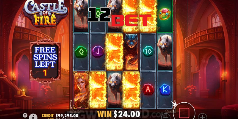 Làm Giàu Không Khó Cùng Vòng Quay Hũ Castle Of Fire Tại 12Bet 1 Giới thiệu về game Castle of Fire 12Bet